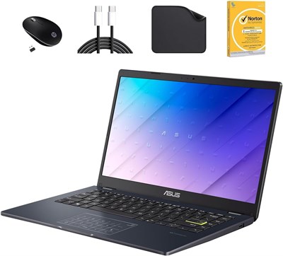 ASUS Vivobook Go 14 (E410K) — в комплекте кабель передачи данных 1-й волны + антивирус + мышь + коврик для мыши, процессор Intel Pentium N6000, 4 ГБ ОЗУ, 64 ГБ + 512 ГБ NVme SSD, Windows 11 Pro (обновление) 1000003439 - фото 514895