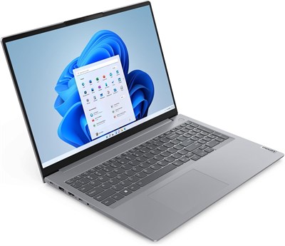 Ноутбук Lenovo ThinkBook 16 G6 IRL, 16-дюймовый дисплей WUXGA IPS, процессор Intel Core i5-1335U, 8 ГБ оперативной памяти DDR5, 512 ГБ SSD, графика Intel Iris Xe, клавиатура ENG с подсветкой, цвет Arctic Grey 1000003483 - фото 515111