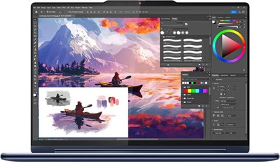 Ноутбук Lenovo Yoga 9 2-в-1 14IMH9 2024, 14-дюймовый сенсорный экран 2,8K, Intel Ultra 7 155H 16-ядерный, графика Arc, 16 ГБ LPDDR5 1 ТБ SSD, клавиатура с подсветкой Thunderbolt 4, сканер отпечатков пальцев, Wi-Fi 6E, Win11 Pro, COU 32 ГБ USB 1000003541 - фото 515395