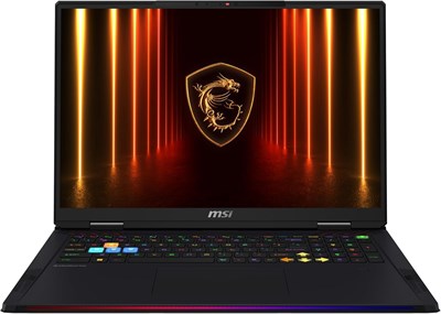MSI Raider 18 HX AI A2XWJG, игровой ноутбук, 18"UHD+ 120 Гц, Intel Core Ultra 9 285HX, 64 ГБ ОЗУ, 2 ТБ SSD, графический процессор NVIDIA® GeForce RTX™ 5090 для ноутбука, GDDR7 24 ГБ, Win11, черный 1000003562 - фото 515490