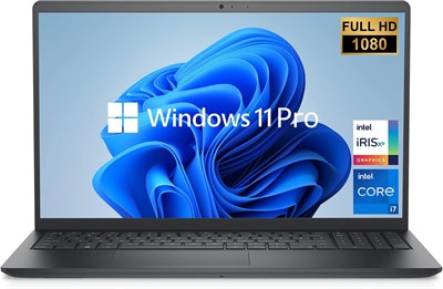 Dell [Windows 11 Pro] Новейший ноутбук Vostro 3520, 15,6-дюймовый дисплей FHD 1080p, Intel i7-1255U (10 ядер), 16 ГБ ОЗУ, 1 ТБ PCIe SSD, (ОБНОВЛЕНИЕ ОЗУ и SSD), WiFi и Bluetooth, цвет Carbon Black 1000003618 - фото 515746