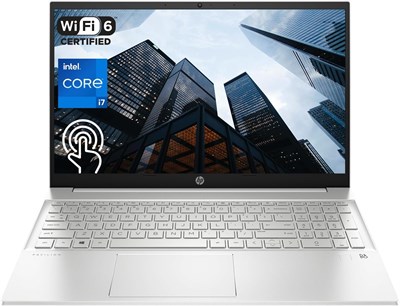 Новейший бизнес-ноутбук HP Pavilion 2023 года, сенсорный экран FHD 15,6 дюйма, процессор Intel Core i7-1355U 13-го поколения, ОЗУ 64 ГБ, твердотельный накопитель PCIe емкостью 1 ТБ, веб-камера, FP-ридер, клавиатура с подсветкой, Wi-Fi 6, Windows 11 Pro, с 1000003621 - фото 515761