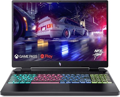 Игровой ноутбук Acer Nitro V ANV16 8-го поколения AMD Ryzen 7-8845HS Octa Core до 5,10 ГГц/16 ГБ DDR5 5600 МГц/512 ГБ SSD/6 ГБ NVIDIA RTX 3050 Graphics/16" WUXGA IPS 165 Гц/Win 11/WiFi-6E/FP/Obsidian Black 1000003660 - фото 515939