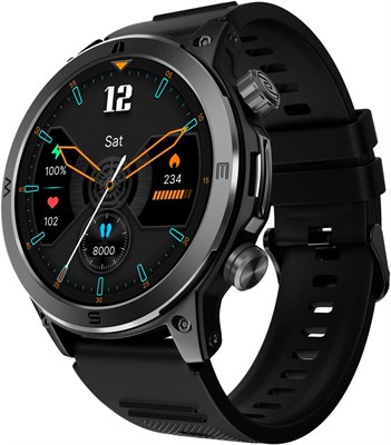 Умные часы Noise Endeavour Rugged Design с 1,46-дюймовым AMOLED-дисплеем, функцией звонков по Bluetooth, функцией SoS, функцией Rapid Health и более 100 спортивных режимов (черный) 1000003729 - фото 516262