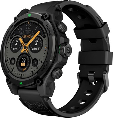 Смарт-часы Black Shark GS3 с прочной конструкцией, 1,43-дюймовым AMOLED-дисплеем, встроенным GPS и 100 спортивными режимами, 21-дневным сроком службы батареи, мониторингом здоровья, водонепроницаемостью IP68 и возможностью подключения по Bluetooth - черны 1000003737 - фото 516302