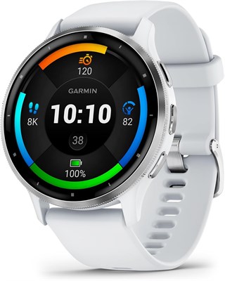 Garmin Bright Amoled Touchscreen Display Fitness Smartwatch Venu 3 | До 14 дней работы от батареи в режиме смарт-часов | Расширенные функции для здоровья и благополучия 1000003751 - фото 516371