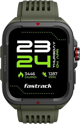 Защищенные смарт-часы Fastrack Active с дисплеем UltraVU HD 1,83 дюйма | Звонки SingleSync BT | Функциональная заводная головка | Более 100 спортивных режимов | Тренер с искусственным интеллектом | Автоматическое распознавание нескольких видов спорта | Го 1000003874 - фото 516981