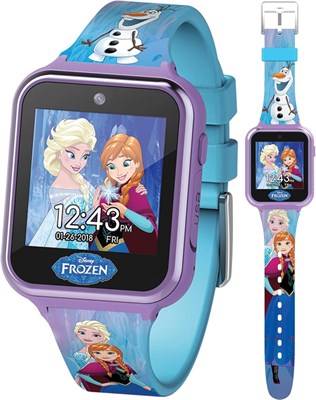 Умные часы Disney Frozen с сенсорным экраном, встроенной селфи-камерой, легко застегивающимся ремешком, фиолетовые умные часы 1000003894 - фото 517081