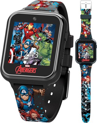 Цифровые умные часы Marvel Accutime AVG4597AZ Avengers для детей, диаметр 41,15 мм, черный цвет 1000003917 - фото 517188