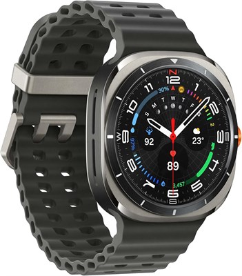 Samsung Galaxy Watch Ultra 3,81 см (1,5") AMOLED 47 мм Цифровой 480 x 480 пикселей Сенсорный экран 4G Argent Wifi GPS 1000003933 - фото 517260