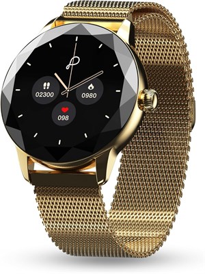 Pebble Vienna 1,27-дюймовый HD-дисплей 360x360, Bluetooth-звонки, дизайн с бриллиантовой огранкой, мониторинг женского здоровья, мониторинг сердечного ритма, мониторинг сна, многофункциональный спортивный режим, 200 мАч… 1000003967 - фото 517427