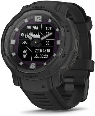 GARMIN Solar Rugged Smartwatch Instinct Crossover Tactical Edition | Гибридные смарт-часы с 70 днями работы от батареи в версии Smartwatch Edition | Встроенные спортивные приложения, мониторинг здоровья 1000004080 - фото 517965