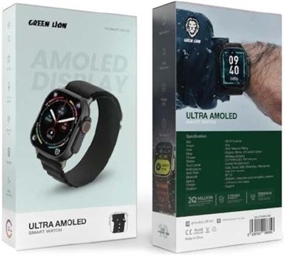 Умные часы Green Lion Ultra 3 Amoled - черные 1000004106 - фото 518082