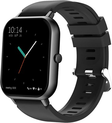 Faster Nerv Watch 1 - HD-дисплей 1,83 дюйма Смарт-часы для мужчин и женщин - Мониторинг здоровья, фитнес-трекинг - Монитор сердечного ритма, монитор сна, беспроводные звонки Bluetooth (черный) 1000004127 - фото 518177