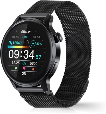 Goodatech Smart Watch для мужчин и женщин с функцией телефонного звонка (набор/прием), фитнес-трекер Smartwatch для телефонов Android iOS, здоровье, пульсометр, монитор сна, счетчик калорий, шагомер, напоминания, музыка, многоспортивные режимы 1000004138 - фото 518230