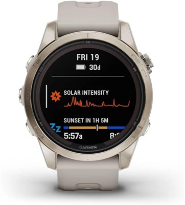 GARMIN FENIX 7S PRO - SAPPHIRE SOLAR EDITION-SOFT GOLD СО СВЕТЛО-ПЕСОЧНЫМ РЕМЕШКОМ 1000004147 - фото 518269