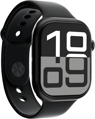 Умные часы Green Lion Active SE 46 — цвет «угольно-черный» и черный ремешок 1000004153 - фото 518291