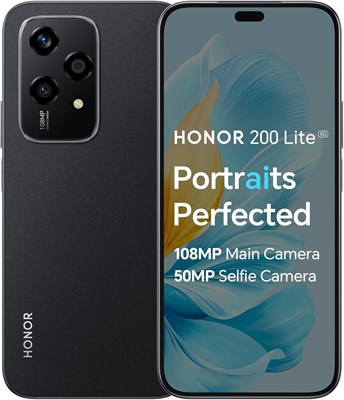 HONOR 200 Lite, разблокированные мобильные телефоны, 5G-смартфон, 8 ГБ + 256 ГБ, 6,7-дюймовый дисплей AMOLED с защитой от падения, тройная задняя камера 108 МП, фронтальная камера 50 МП, две SIM-карты, 2-летняя гарантия производителя, Android 14 1000004178 - фото 518379