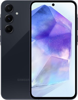 Samsung Galaxy A55 5G, 256 ГБ памяти, 8 ГБ ОЗУ, Android-смартфон, потрясающий темно-синий цвет 1000004197 - фото 518415