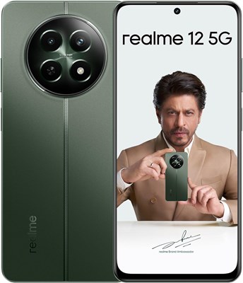 realme 12 5G (Woodland Green 8 ГБ ОЗУ, 256 ГБ ПЗУ) | 950-нитовый дисплей Sunlight | 108-мегапиксельная портретная камера с 3-кратным зумом | Аккумулятор 5000 мАч | Гарантия 12 месяцев 1000004215 - фото 518526