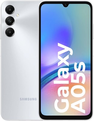 Samsung Galaxy A05s LTE, Android-смартфон, мобильный телефон с двумя SIM-картами, 4 ГБ ОЗУ, 64 ГБ памяти, серебристый (версия KSA) 1000004241 - фото 518709