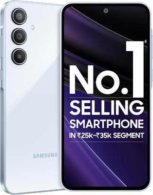 Samsung Galaxy A35 5G (Awesome Iceblue, 8 ГБ ОЗУ, 128 ГБ памяти) | Премиальная стеклянная задняя панель | Основная камера 50 МП (OIS) | Ночная съемка | IP67 | Corning Gorilla Glass Victus+ | sAMOLED с Vision Booster 1000004427 - фото 518776