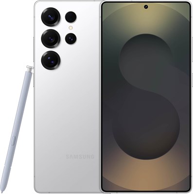 Телефон Samsung Galaxy S25 Ultra AI, 256 ГБ памяти, 12 ГБ ОЗУ, цвет титаново-белый/серебристый, смартфон на Android, камера 200 МП, S Pen, длительное время работы от аккумулятора (международная версия) 1000004259 - фото 519026