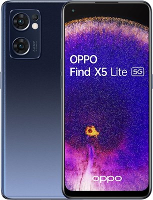 Oppo Find X5 Lite — смартфон 256 ГБ, 8 ГБ ОЗУ, Dual Sim, Starry Black 1000004497 - фото 519198