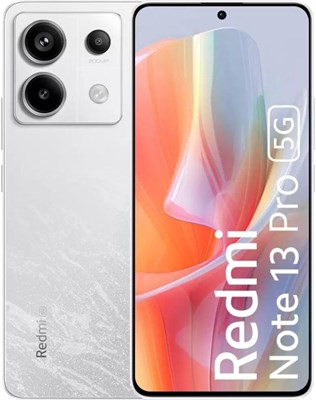 Смартфон Xiaomi Redmi Note 13 Pro 5G 6,67 дюйма MIUI 14 Snapdragon 7s Gen 2 Octa Core 4 нм до 2,4 ГГц (12 ГБ ОЗУ+512 ГБ ПЗУ, Arctic White) 1000004613 - фото 519707