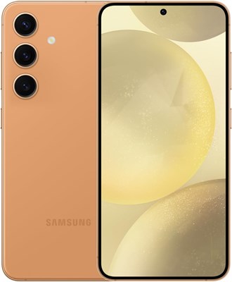 SAMSUNG Galaxy S24+, смартфон на базе искусственного интеллекта, 512 ГБ памяти, 12 ГБ ОЗУ, 5G Android-смартфон — цвет песчано-оранжевый 1000004626 - фото 519764