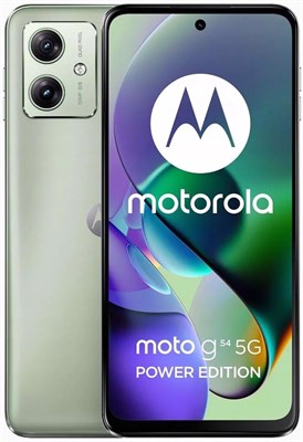 Motorola Moto G54 Power, две SIM-карты, 256 ГБ ПЗУ + 8 ГБ ОЗУ (только GSM | CDMA не поддерживается), заводская разблокировка 5G (мятно-зеленый) — международная версия 1000004628 - фото 519774