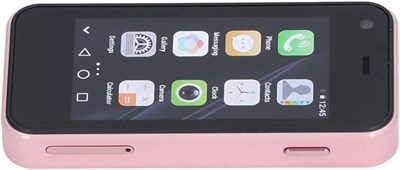 XS13 Мини-смартфон для детей, 3G 2,5-дюймовый студенческий карманный сотовый телефон, 1 ГБ ОЗУ 8 ГБ ПЗУ 5-мегапиксельный четырехъядерный сотовый телефон с двумя SIM-картами для Android, GPS-навигация, MP3, MP4, калькулятор (розовый для девочек) 1000004280 - фото 520190