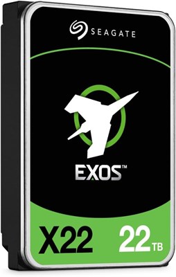 Жесткий диск корпоративного класса Seagate Exos X22 22 ТБ, 3,5-дюймовый, внутренний, SATA 6 Гбит/с, 512E/4K, 7200 об/мин, кэш 512 МБ — ST22000NM001E 1000004780 - фото 520399