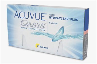 Контактные линзы ACUVUE OASYS with Hydraclear Plus (6 линз) 47634 - фото 520855
