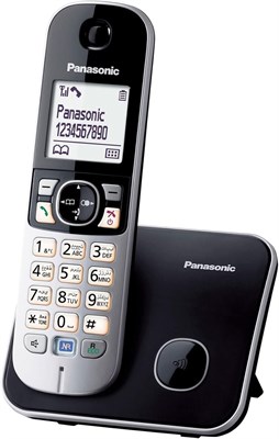 Цифровой беспроводной телефон Panasonic с блокировкой вызовов - KX-TG6811UE1 (комплект из 1 шт.) 1000005137 - фото 521714