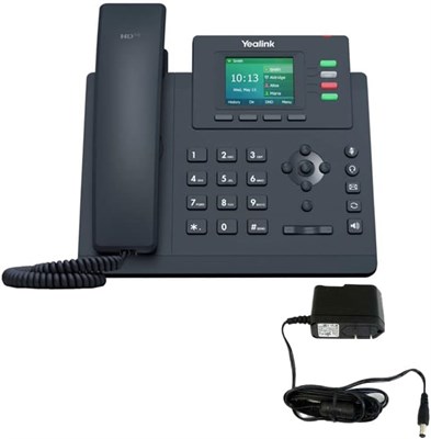 IP-телефон Yealink T33G - В комплект входит адаптер питания - 4 учетных записи VoIP. Цветной дисплей 2,4 дюйма. Двухпортовый Gigabit Ethernet 1000005153 - фото 521779