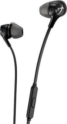 HyperX 70N24AA One Size Cloud Earbuds II Проводные игровые наушники с микрофоном, черные 1000005301 - фото 521990