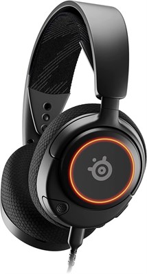 SteelSeries Arctis Nova 3 — игровая гарнитура USB-C для ПК, PS4, PS5 и Switch — RGB-подсветка — Hi-Fi-драйверы — объемный звук на 360° — амбушюры AirWeave из пены с эффектом памяти — сверхлегкие — микрофон ClearCast Gen 2 1000005221 - фото 522186