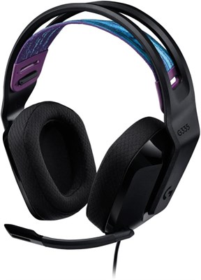 Проводная игровая гарнитура Logitech G G335, черная 1000005336 - фото 522276