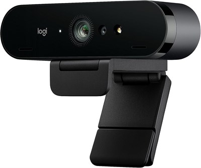 Веб-камера Logitech BRIO Ultra HD для видеоконференций, записи и потоковой передачи — черная 1000005373 - фото 522474