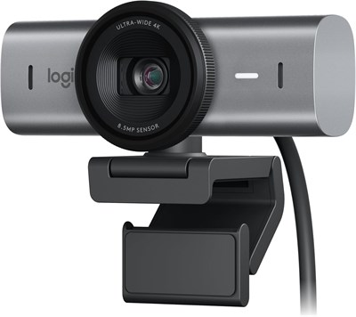 Веб-камера Logitech MX Brio Ultra HD 4K с микрофонами с шумоподавлением, улучшенным качеством изображения на основе искусственного интеллекта, защитой конфиденциальности и подключением по USB-C — графитовый 1000005418 - фото 522691