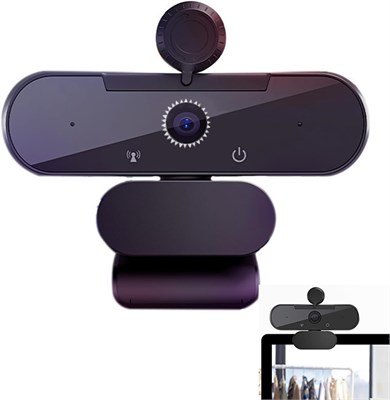 Веб-камера STAYOUNG USB HD — 4K с микрофоном, автофокусом, двумя микрофонами с шумоподавлением, автоматической коррекцией освещенности, защитным чехлом, функцией Plug and Play, для ноутбуков и настольных компьютеров 1000005443 - фото 522809
