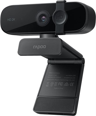 Веб-камера RAPOO C280 2K HD USB 2.0 с микрофоном и поворотной камерой 1000005458 - фото 522884