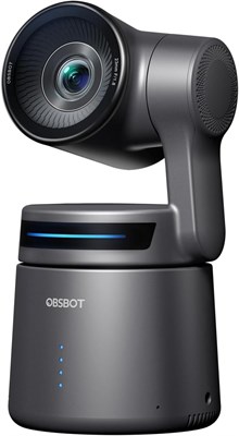 Камера потоковой передачи данных OBSBOT Tail Air 4K, PTZ-камера с ИИ-отслеживанием и NDI, интеллектуальное приложение, управление жестами, беспроводное подключение HDMI/USB-C, видеокамера для видеоблогов 1000005464 - фото 522913