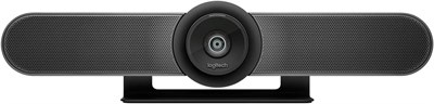 Система видеоконференций Logitech MeetUp, Ultra HD 4K/1080p/720p, 3 микрофона/регулируемые динамики, широкий угол обзора 120°, ПК/Mac/ноутбук/Macbook/планшет — черный 1000005473 - фото 522956