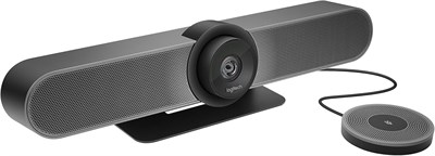 Система видео- и аудиоконференций Logitech MeetUp с выносным микрофоном и HD-звуком для небольших переговорных комнат, черная, 960-001201 1000005474 - фото 522961