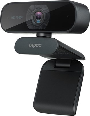 Веб-камера RAPOO C260 Full HD 1080p с микрофоном — USB Plug & Play, компьютерная камера для ноутбука/ПК, широкоугольный объектив 95°, потоковая передача, конференции, видеозвонки, онлайн-обучение, запись 1000005483 - фото 523001