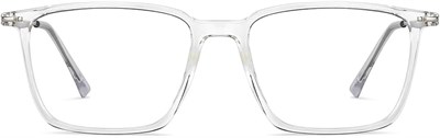 LENSKART BLU | Компьютерные очки Zero Power Blue Cut | Антибликовые, лёгкие, блокируют вредное излучение для геймеров | Игровые очки | 100% защита от ультрафиолета | Квадратная оправа | Унисекс | Большие 1000005596 - фото 523565