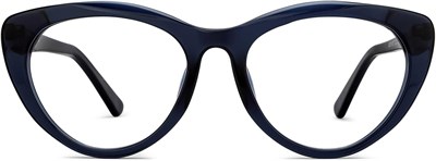 LENSKART BLU | Компьютерные очки Zero Power Blue Cut | Антибликовые, лёгкие, блокируют вредное излучение | Каплевидная оправа | 100% защита от УФ-излучения | Для мужчин и женщин | Большие | LB E16058, небесно-голубой, M 1000005628 - фото 523721