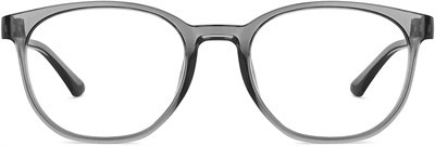 LENSKART BLU | Компьютерные очки Zero Power Blue Cut | Антибликовые, лёгкие, блокируют вредное излучение | Круглая оправа | 100% защита от УФ-излучения | Для мужчин и женщин | Большие | LB E14061 1000005666 - фото 523907